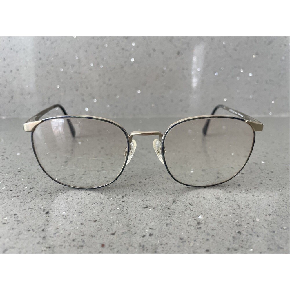 Luxottica 438 Seafoam blue Eyeglasses Frames ONLY Full Rim  54-19-135 Italy